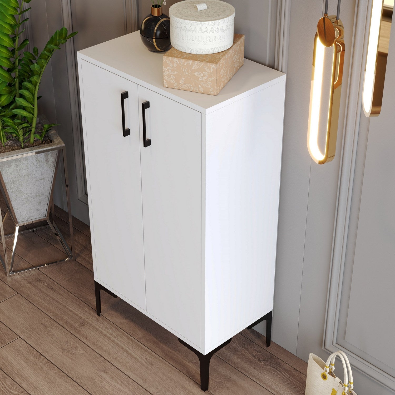 Ormar za obuću Prag - White | AG-vitahome.hr