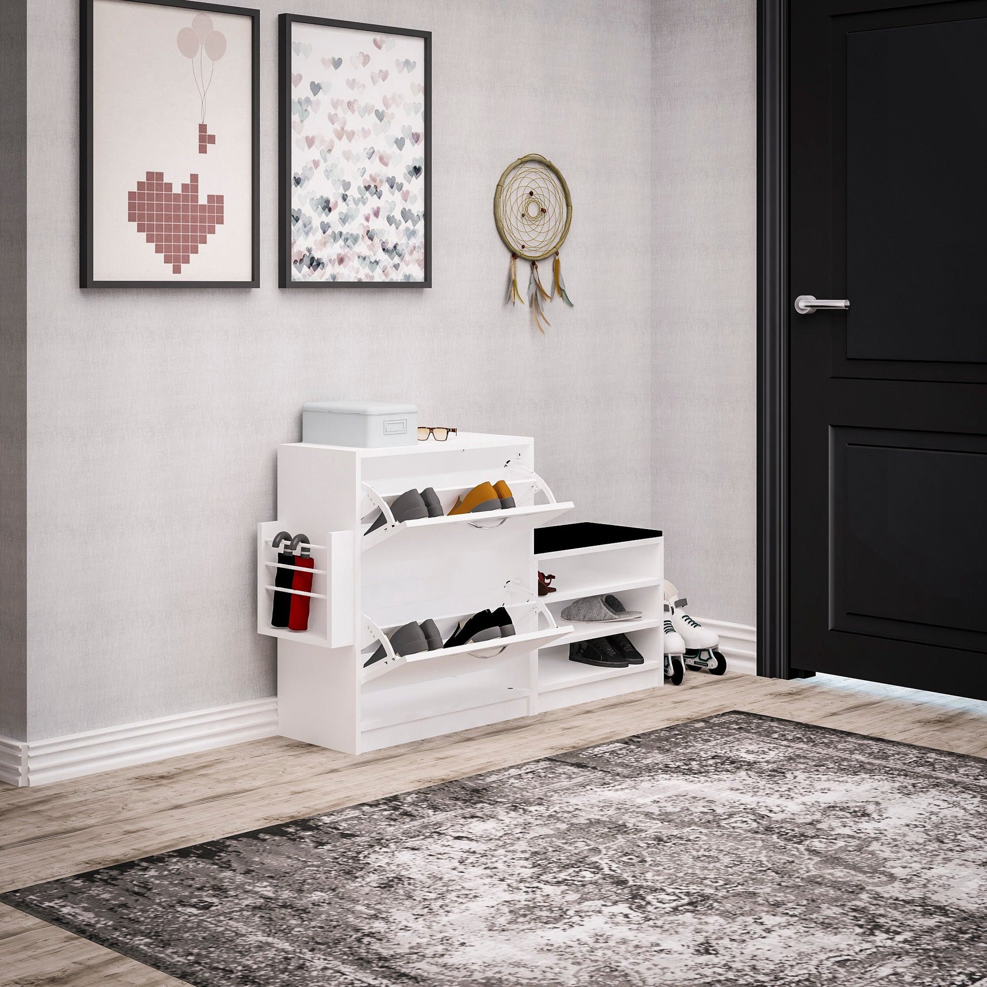 Ormar za obuću Trend - White | AG-vitahome.hr