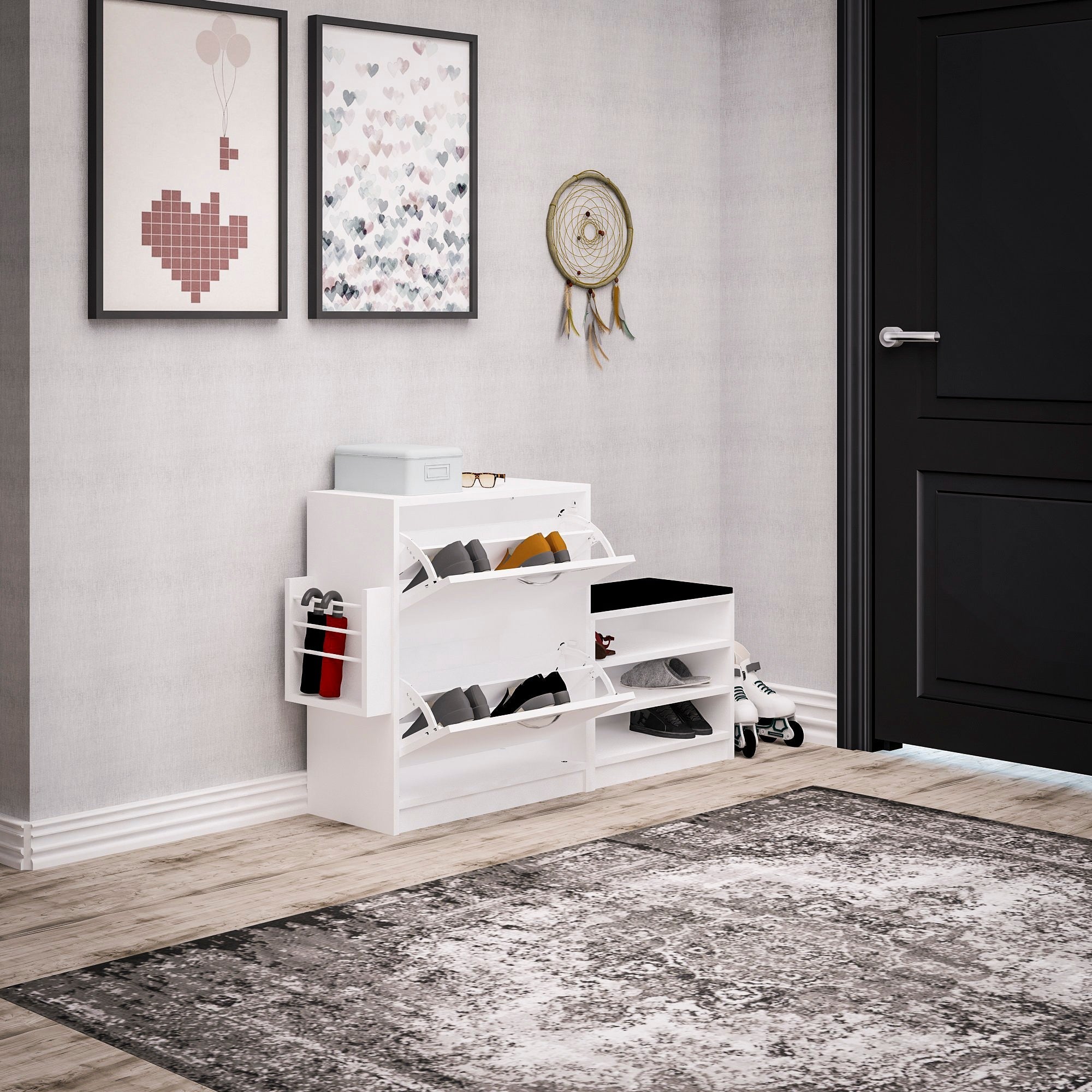 Ormar za obuću Trend - White | AG-vitahome.hr