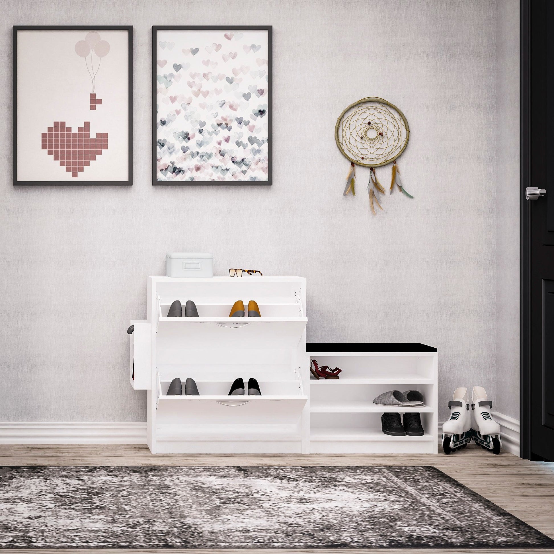 Ormar za obuću Trend - White | AG-vitahome.hr