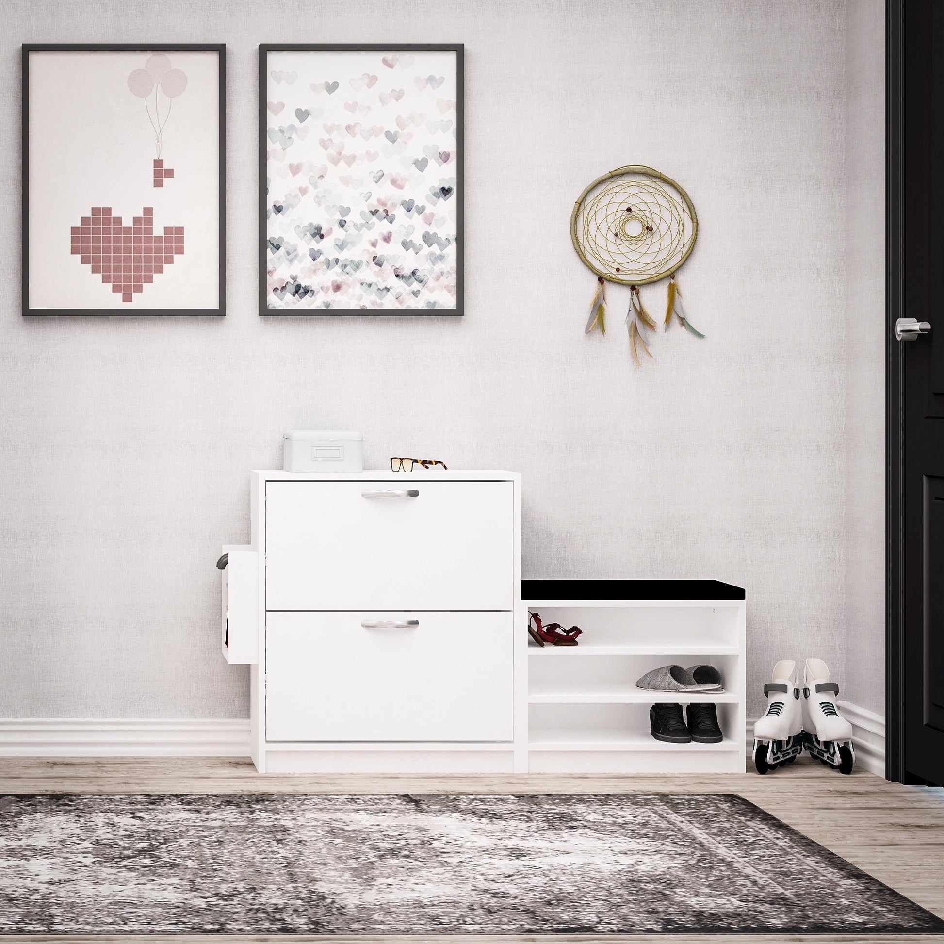 Ormar za obuću Trend - White | AG-vitahome.hr