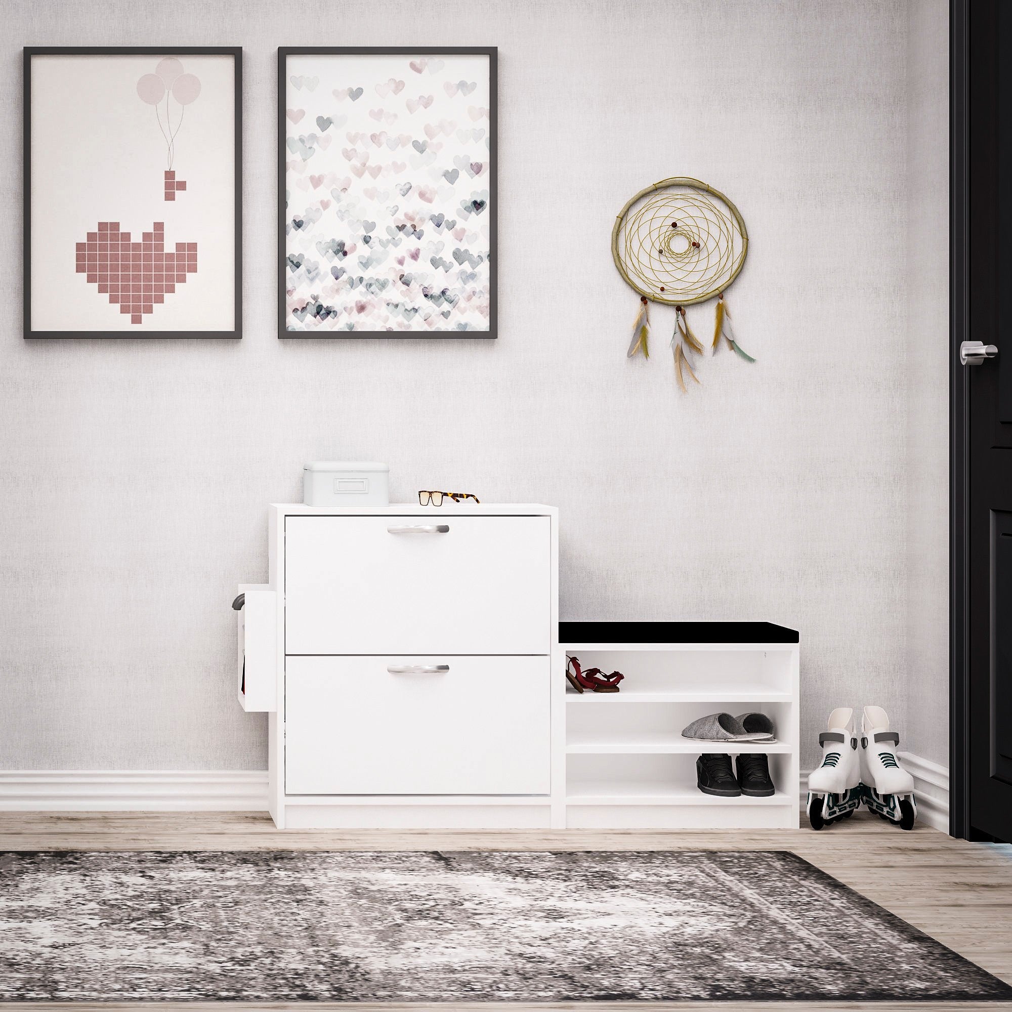 Ormar za obuću Trend - White | AG-vitahome.hr
