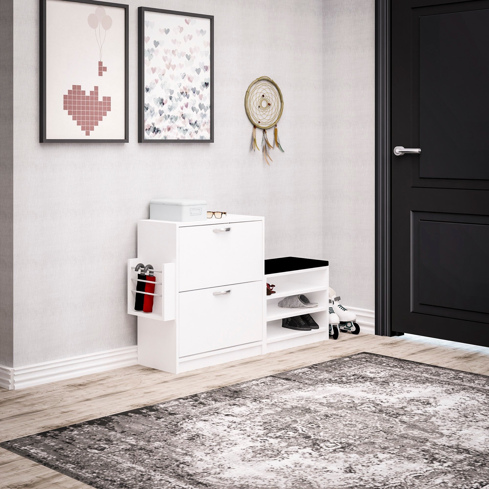 Ormar za obuću Trend - White | AG-vitahome.hr