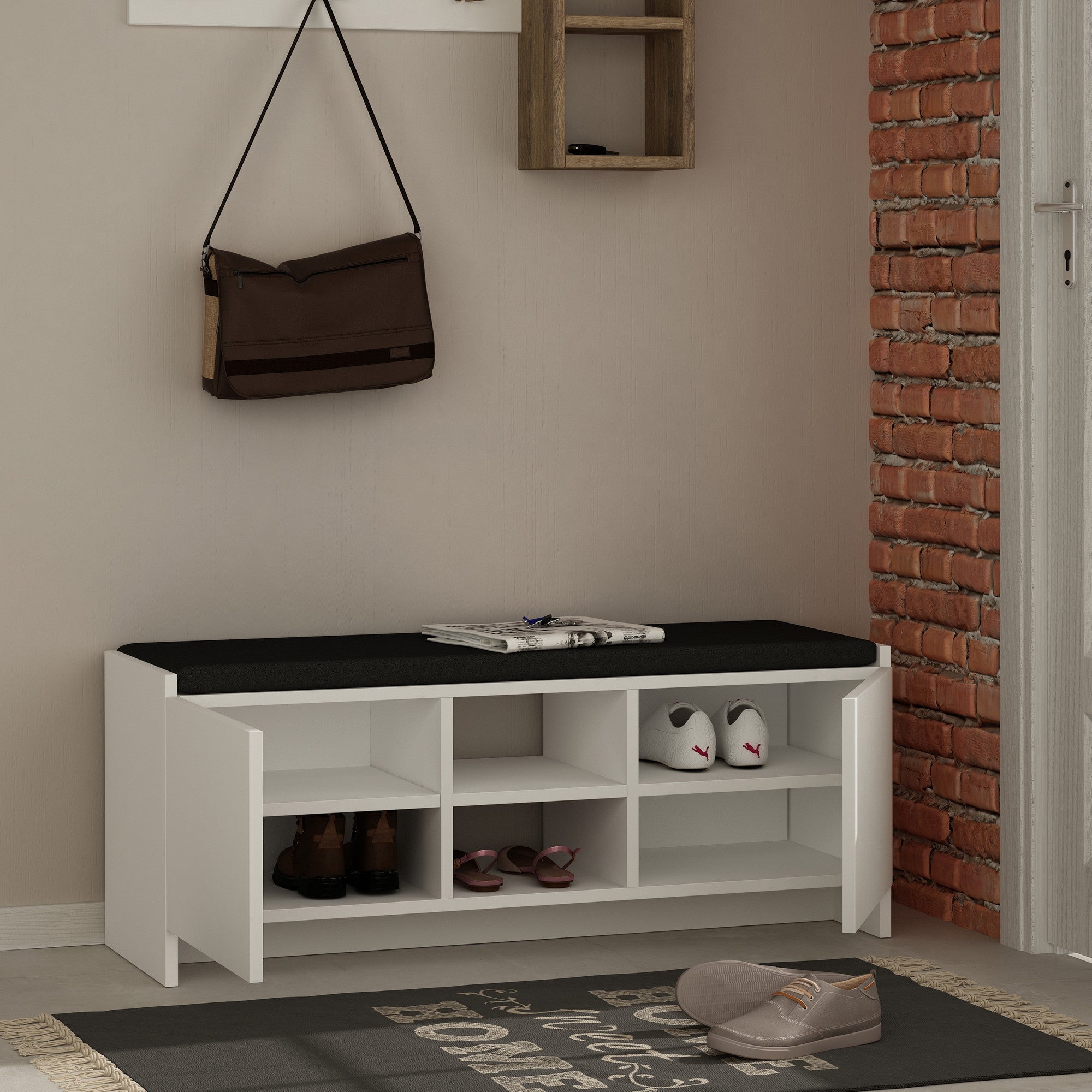 Ormar za obuću Zulla - White | AG-vitahome.hr