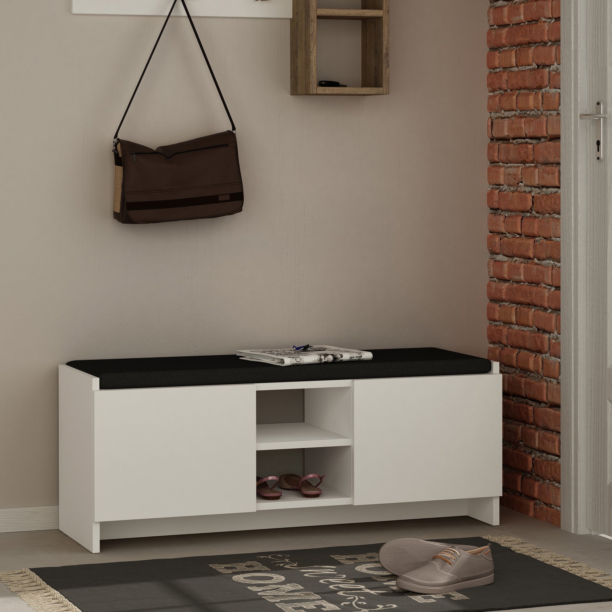 Ormar za obuću Zulla - White | AG-vitahome.hr