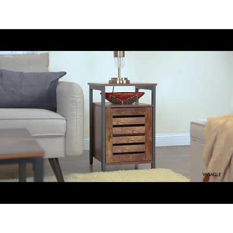 Ormar za pohranu Rustikalno smeđa 70 x 30 x 81,5 cm | Vasagle-vitahome.hr