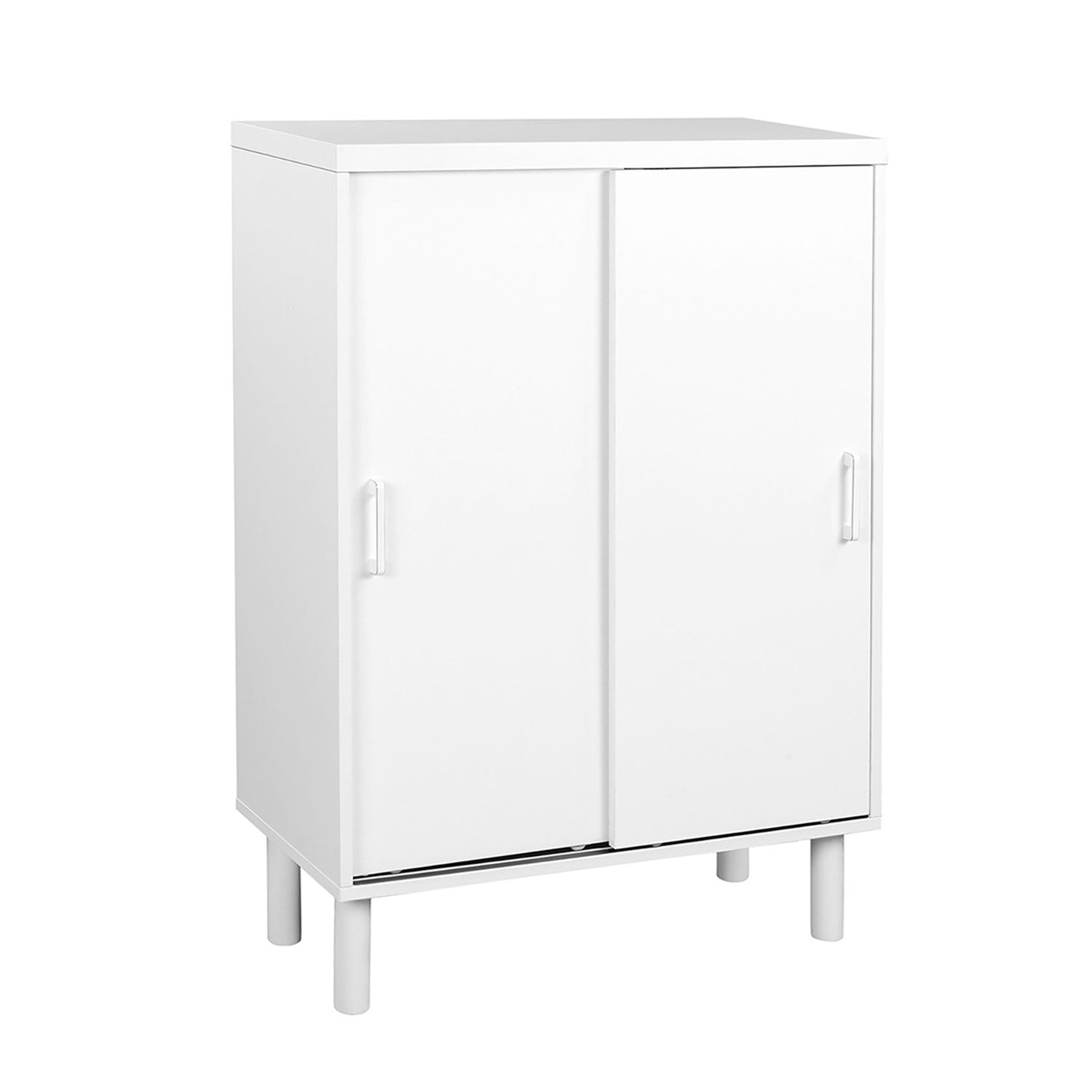 Ormarić za cipele 70 x 35 x 100 cm, klasičnog stila, bijele boje | VASAGLE-vitahome.hr