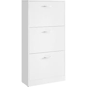 Ormarić za cipele na 3 razine s 3 vrata koja se otvaraju 60 x 120 x 24 cm, bijela | VASAGLE-vitahome.hr