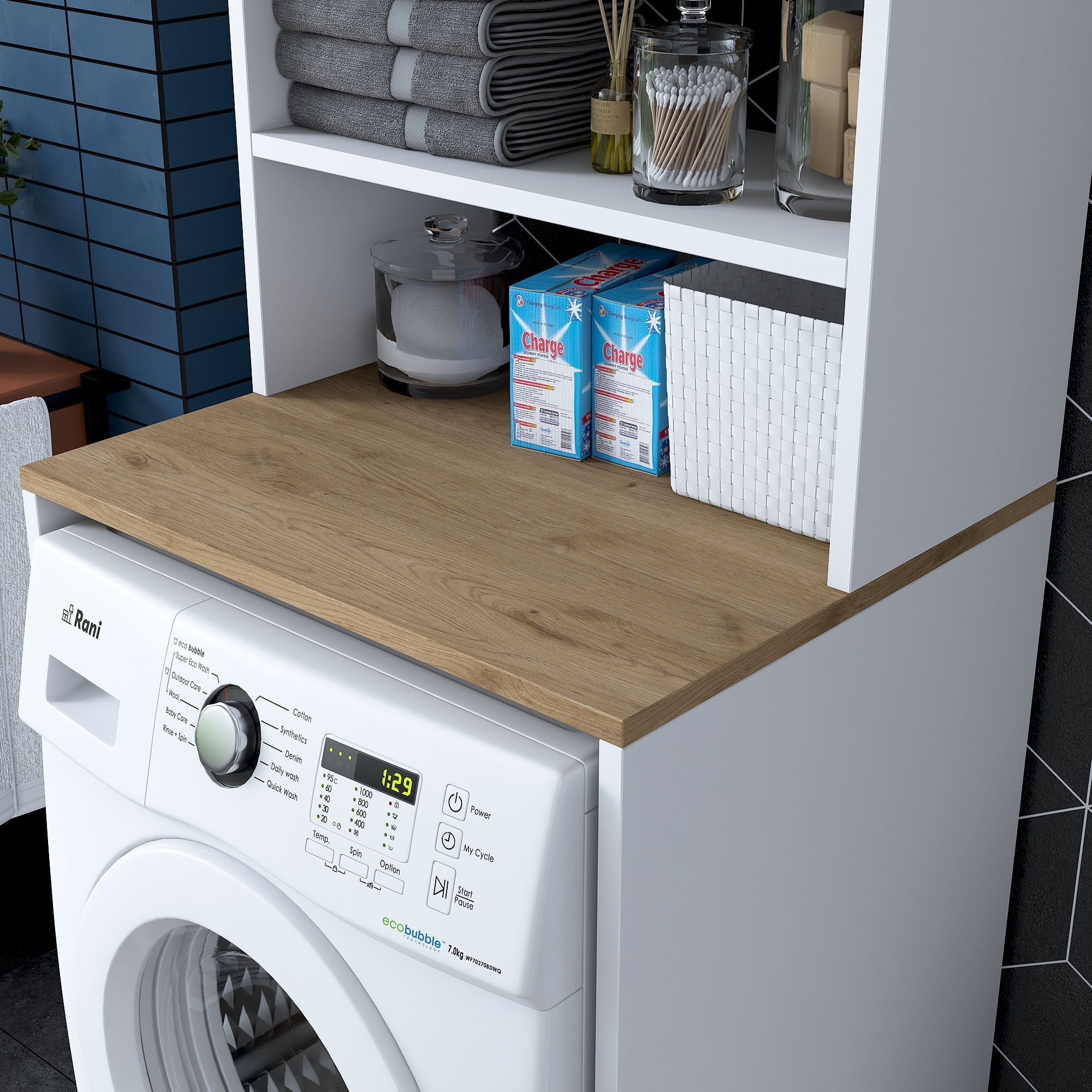 Ormarić za perilicu rublja KD101 - 1950 - Walnut | AG-vitahome.hr