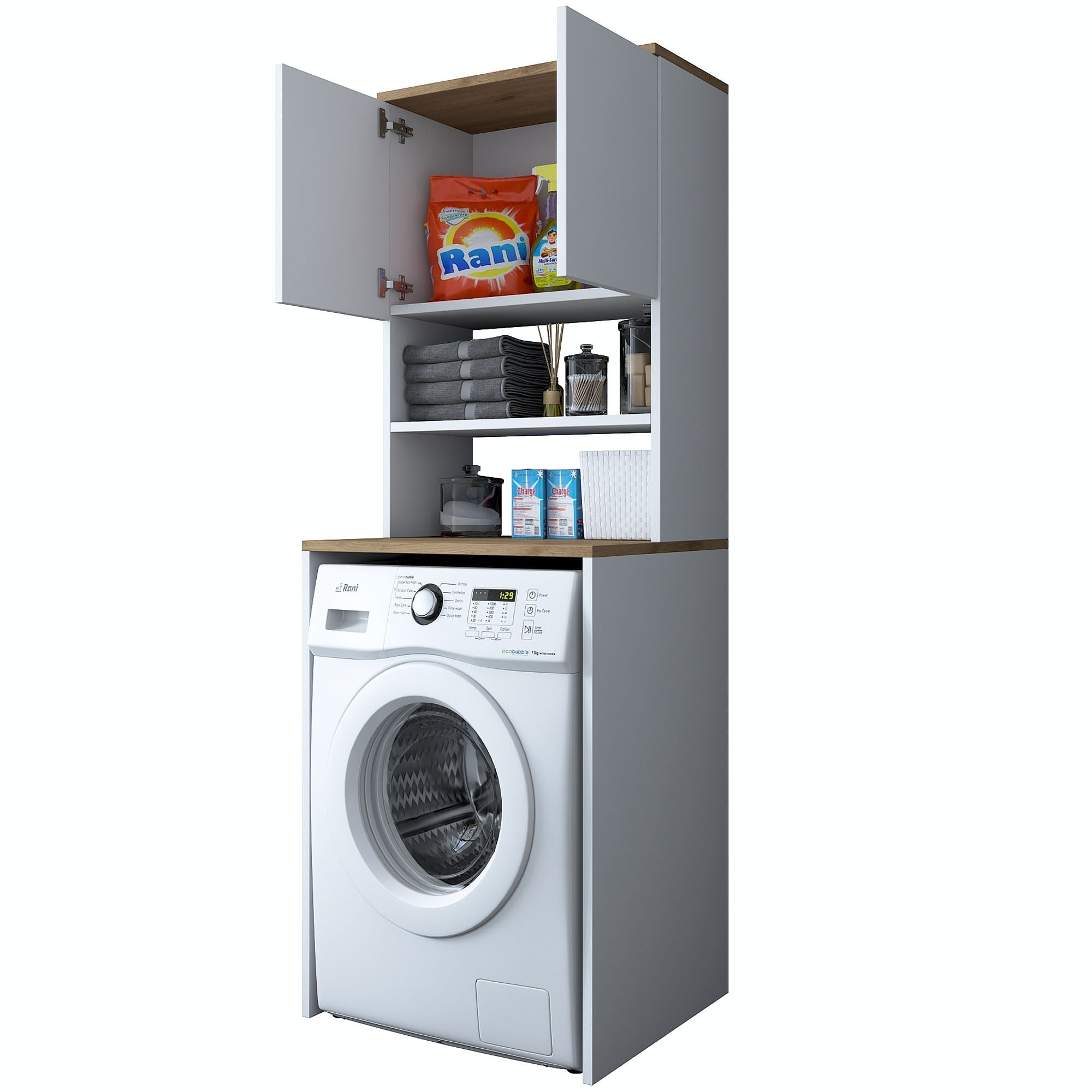 Ormarić za perilicu rublja KD101 - 1950 - Walnut | AG-vitahome.hr