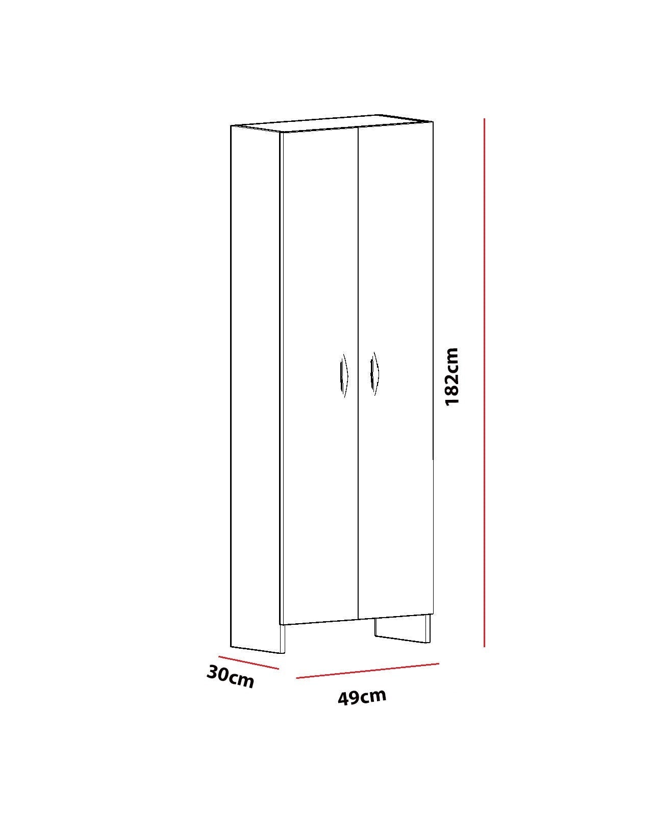 Ormarić za pohranu Atlantis - White | AG-vitahome.hr