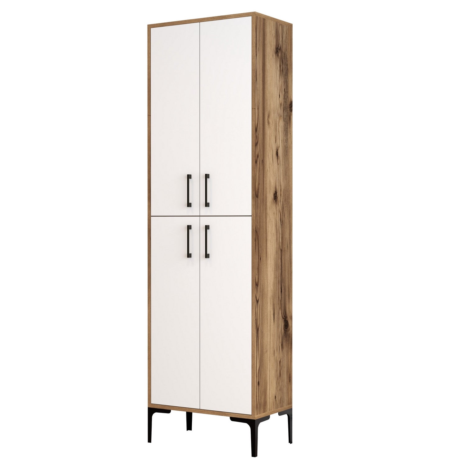 Ormarić za pohranu Berlin A - Walnut, White | AG-vitahome.hr