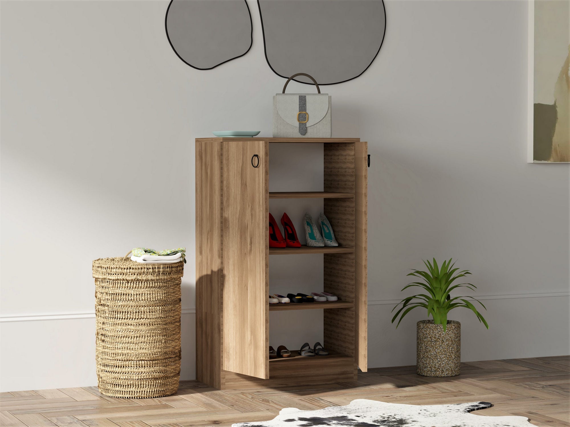 Ormarić za pohranu Defne - Walnut | AG-vitahome.hr