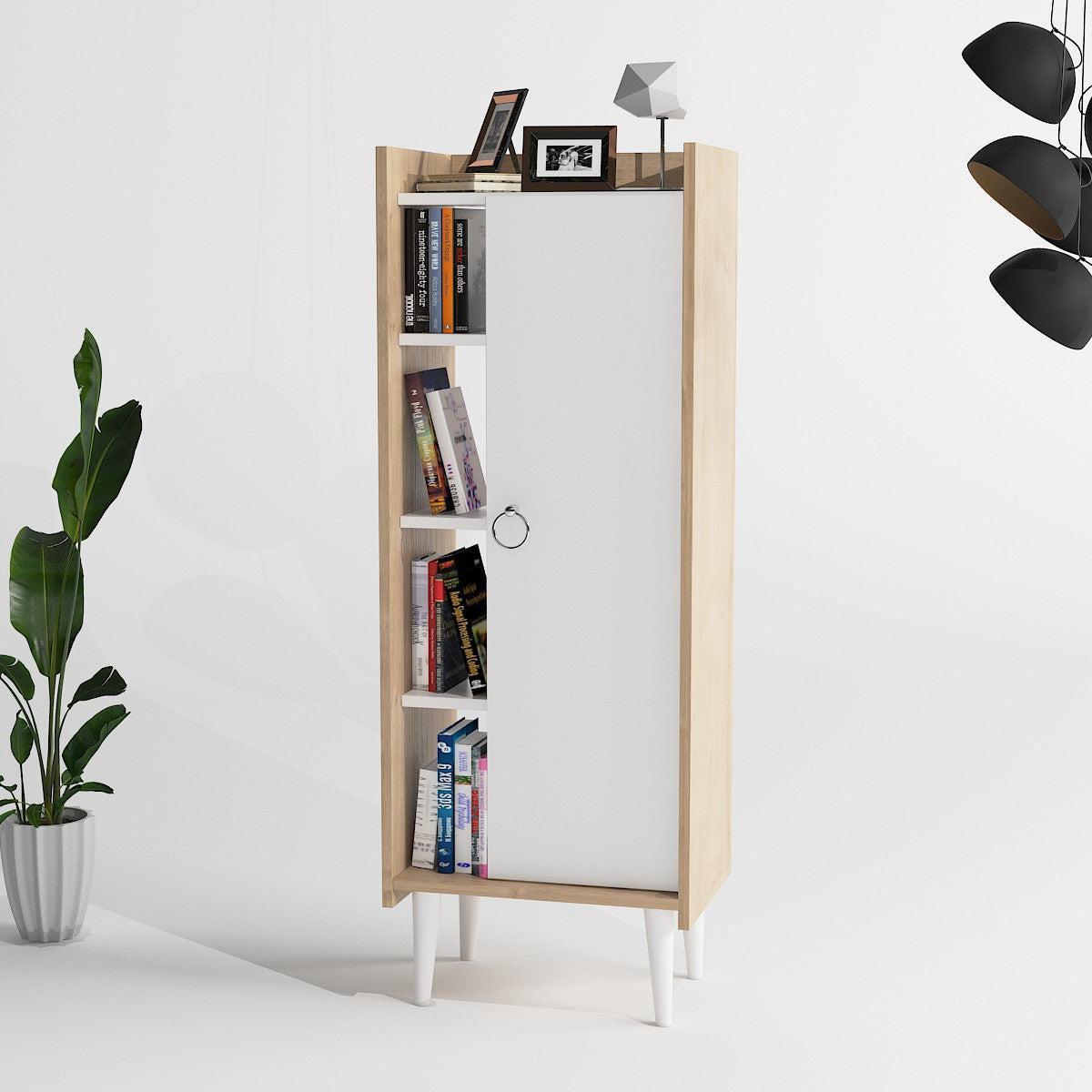Ormarić za pohranu Lagomood Ruby - Oak, White | AG-vitahome.hr