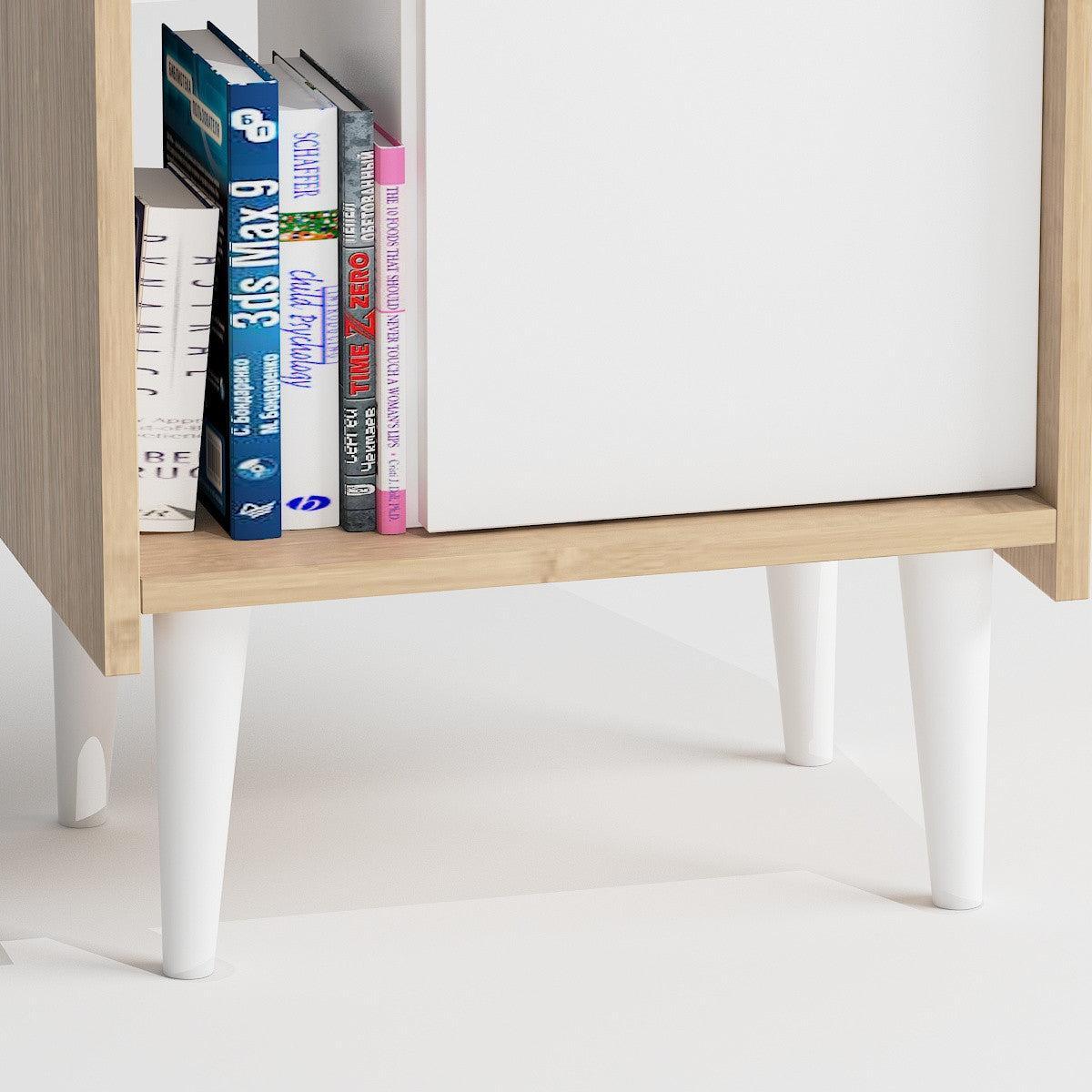 Ormarić za pohranu Lagomood Ruby - Oak, White | AG-vitahome.hr