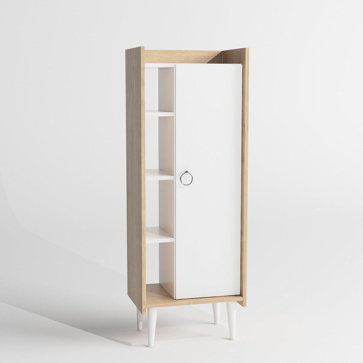 Ormarić za pohranu Lagomood Ruby - Oak, White | AG-vitahome.hr