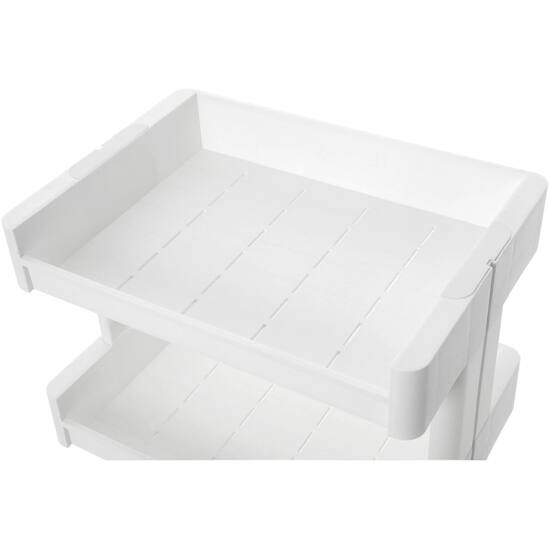 Plastična kolica s kotačima za kuhinju / ured / kupaonicu, 45 x 32 x 70 cm-SONGMICS-Vita Home