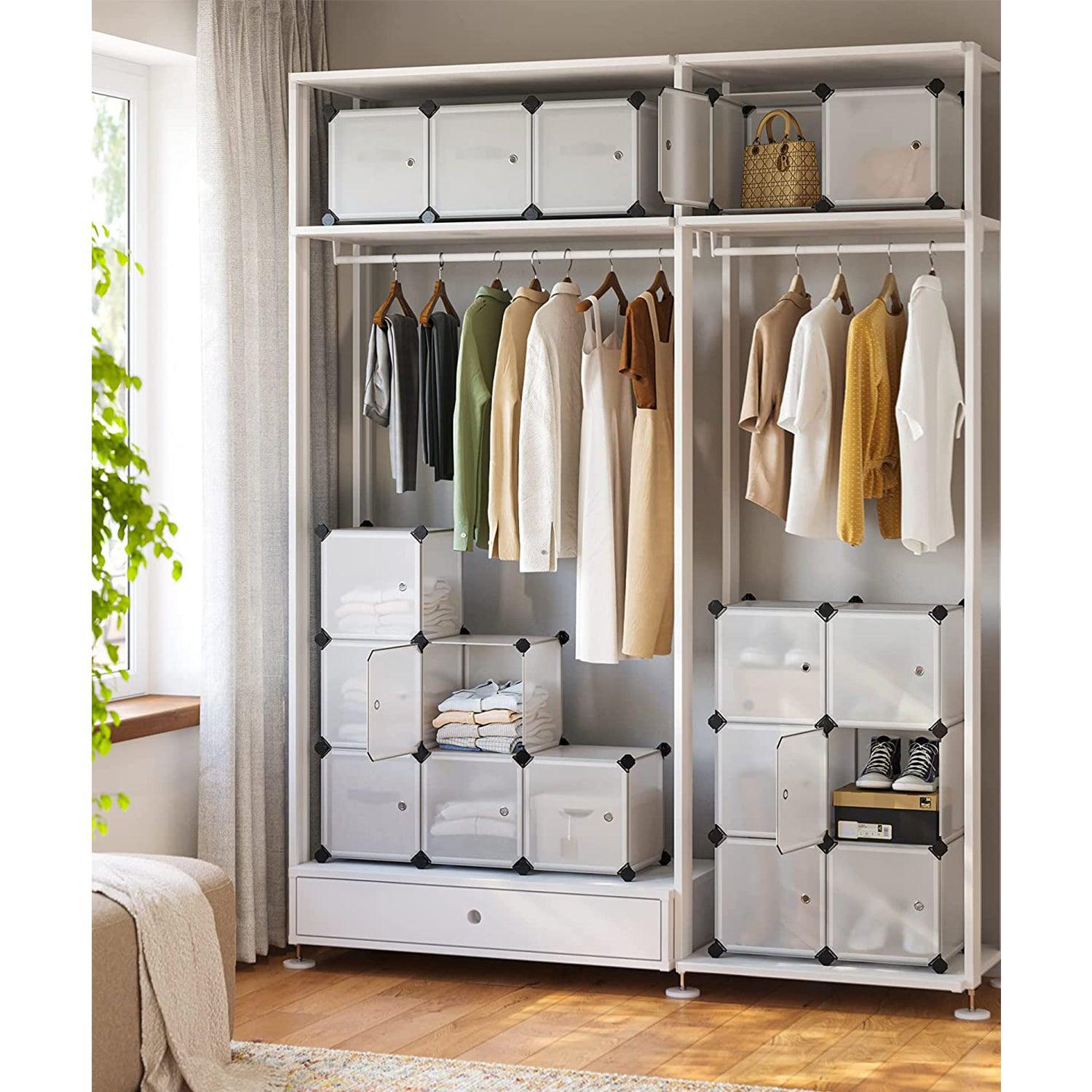 Plastični stalak za cipele, kockasti organizator | SONGMICS-vitahome.hr