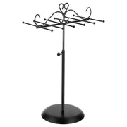 Podesivi stalak za nakit, 20,5 x (28-45) x 14 cm, crne boje | SONGMICS-vitahome.hr