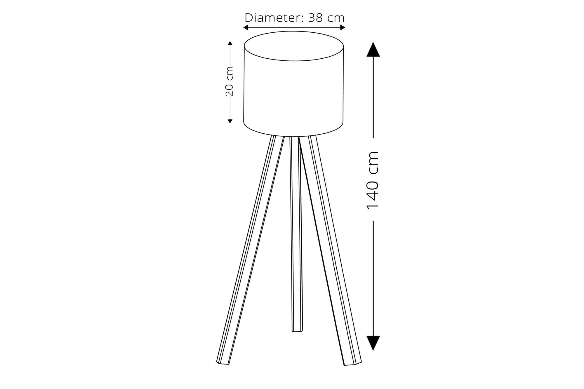 Podna lampa AYD-1524 | AG-vitahome.hr