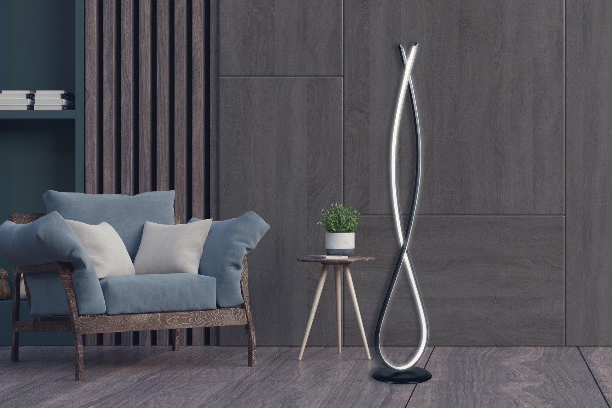 Podna lampa Infinity Black - Multicolor | AG-vitahome.hr