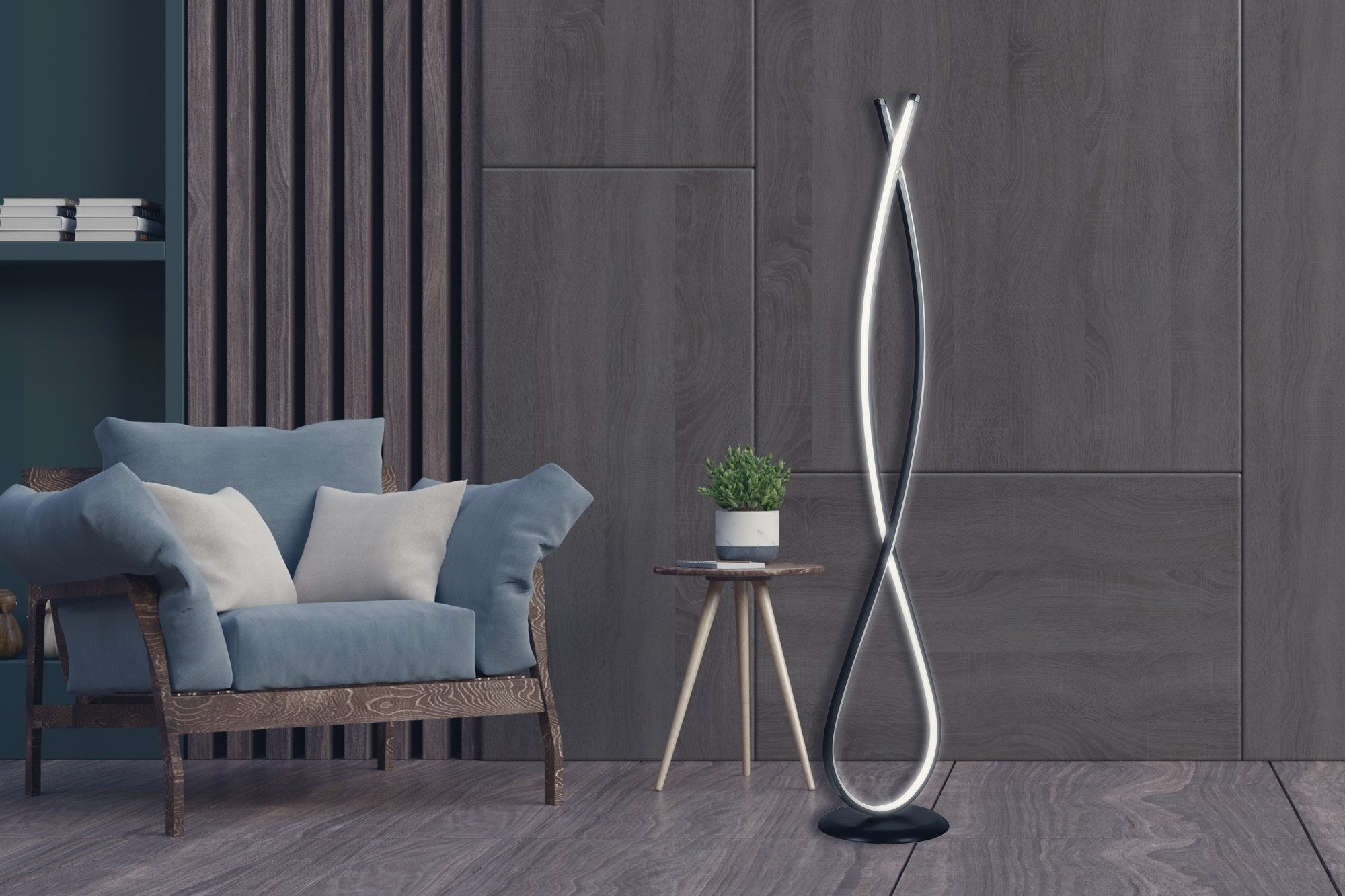 Podna lampa Infinity Black - Multicolor | AG-vitahome.hr