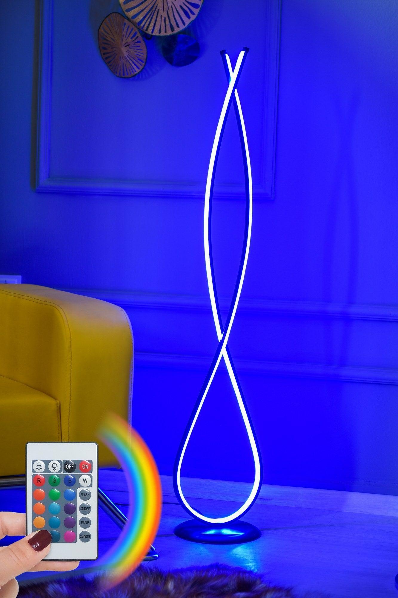 Podna lampa Infinity Black - Multicolor | AG-vitahome.hr