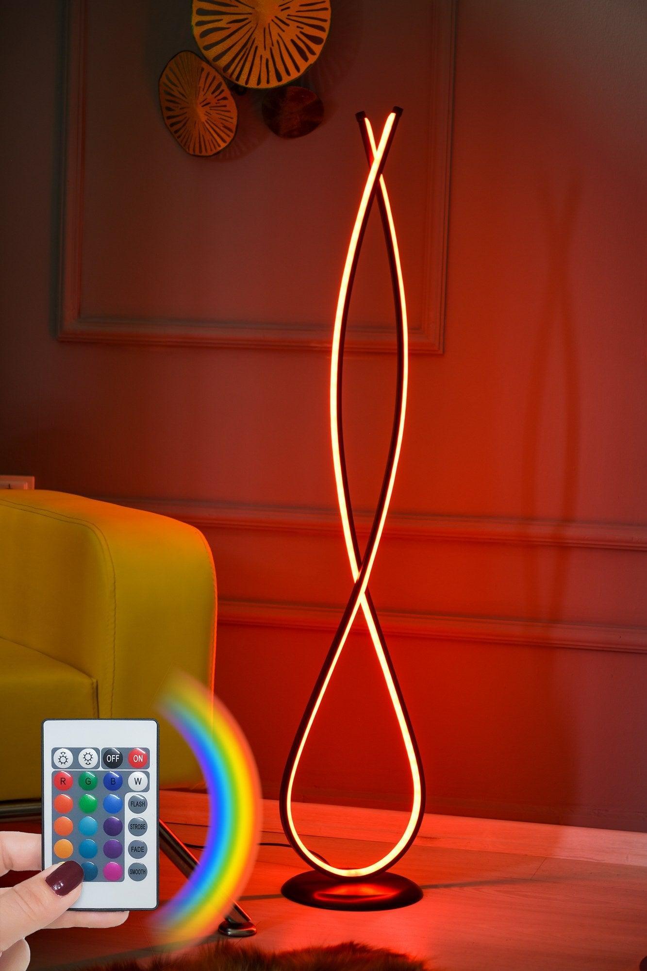 Podna lampa Infinity Black - Multicolor | AG-vitahome.hr