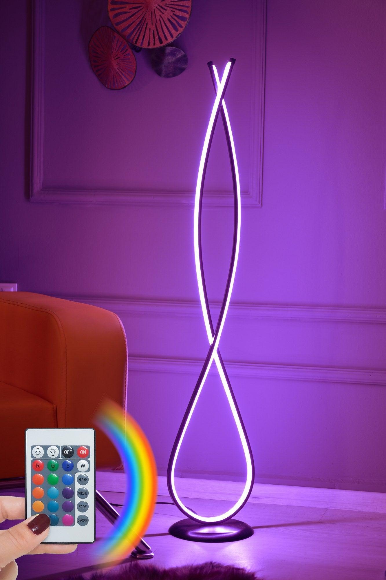 Podna lampa Infinity Black - Multicolor | AG-vitahome.hr