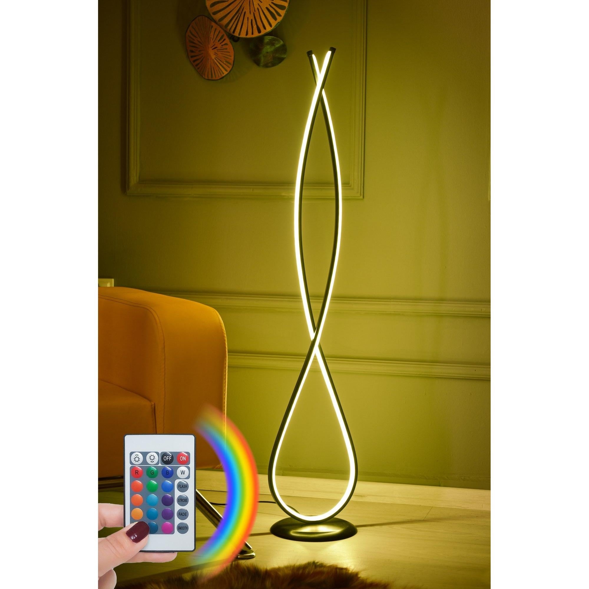 Podna lampa Infinity Black - Multicolor | AG-vitahome.hr