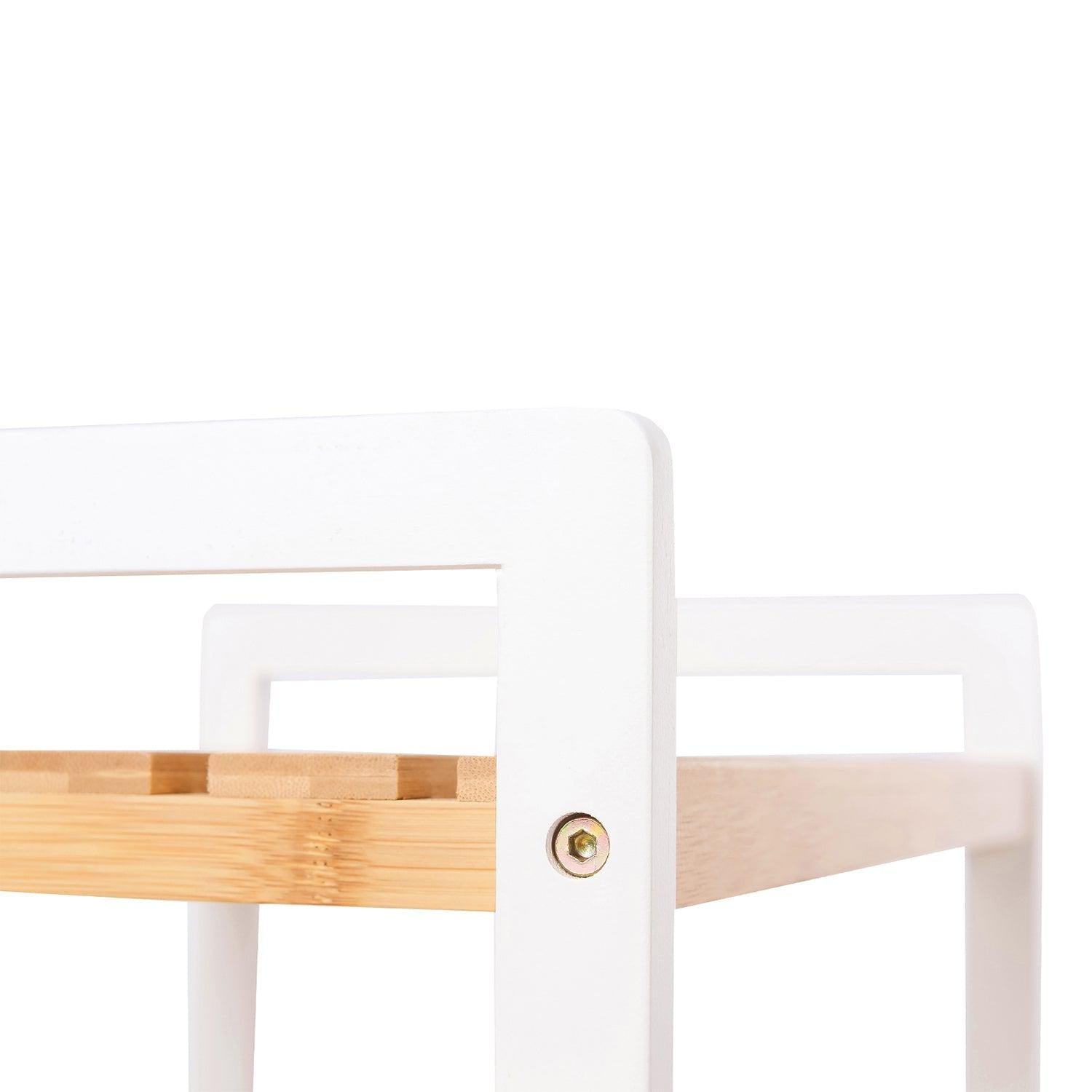 Polica od bambusa, stalak za cipele na 3 razine 60 x 66 x 26 cm | SONGMICS-vitahome.hr