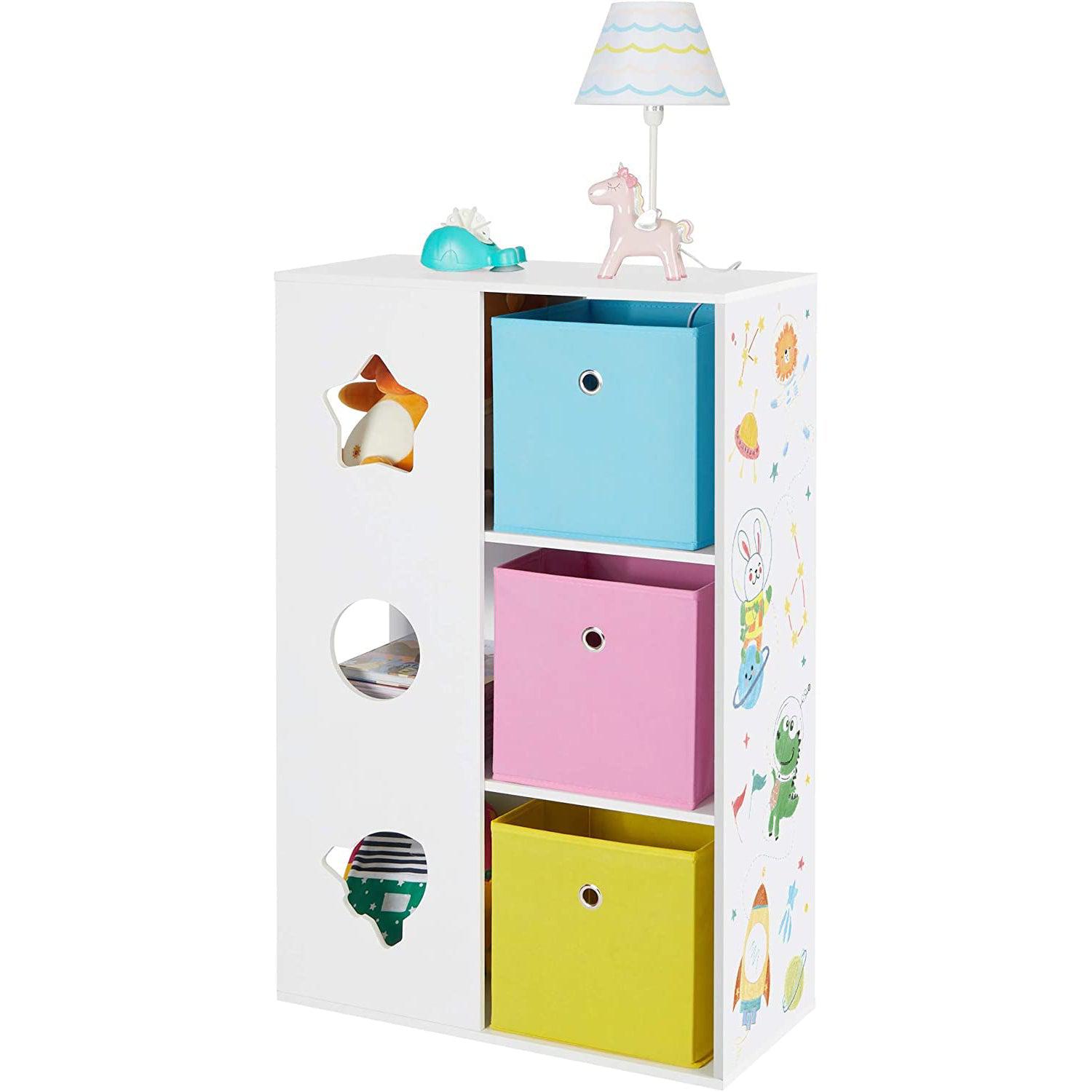polica za dječju sobu, Spremište za igračke, 62 x 96 x 29,5 cm | SONGMICS-vitahome.hr