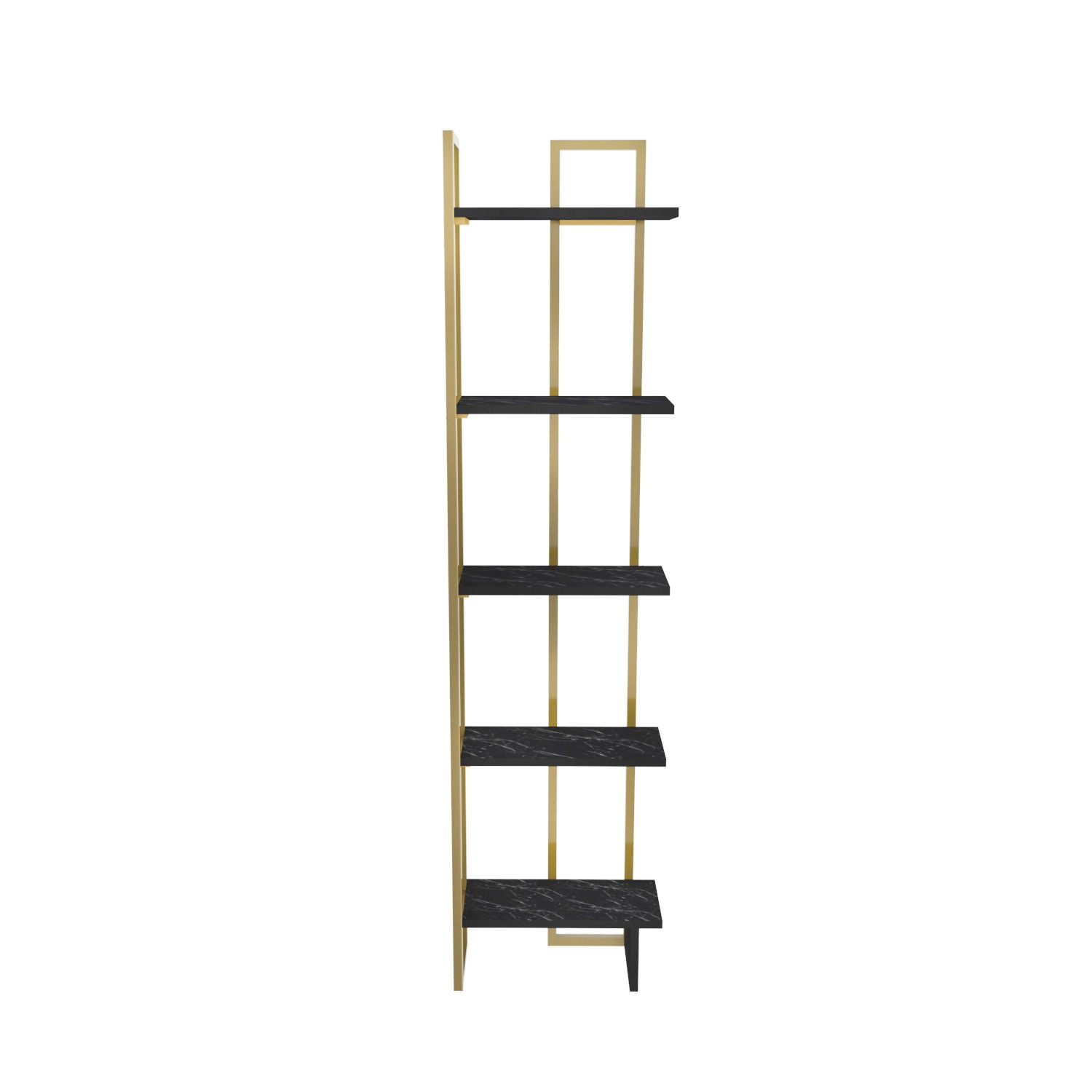 Polica za knjige Alice - Black, Gold | AG-vitahome.hr
