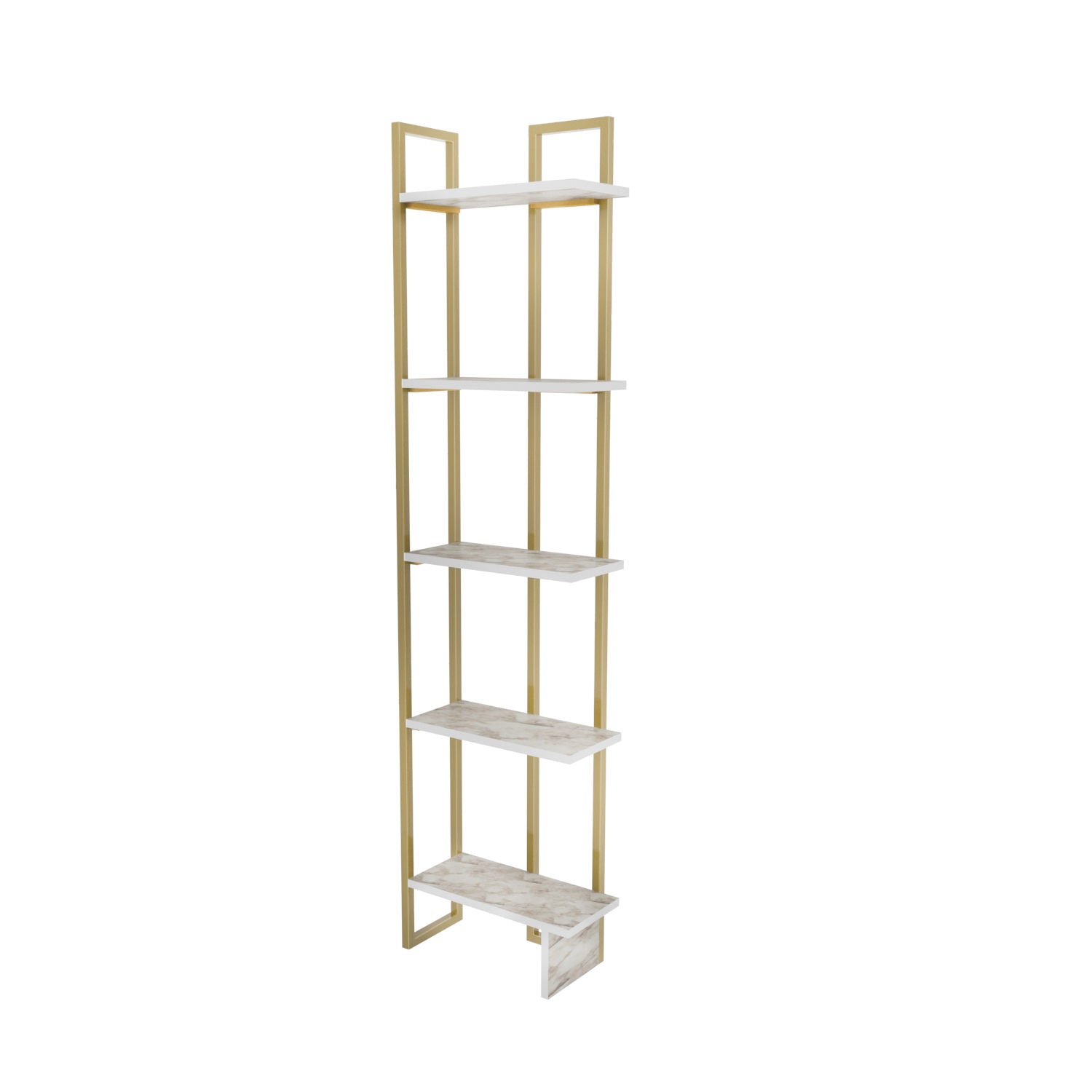 Polica za knjige Alice - Ephesus, Gold | AG-vitahome.hr