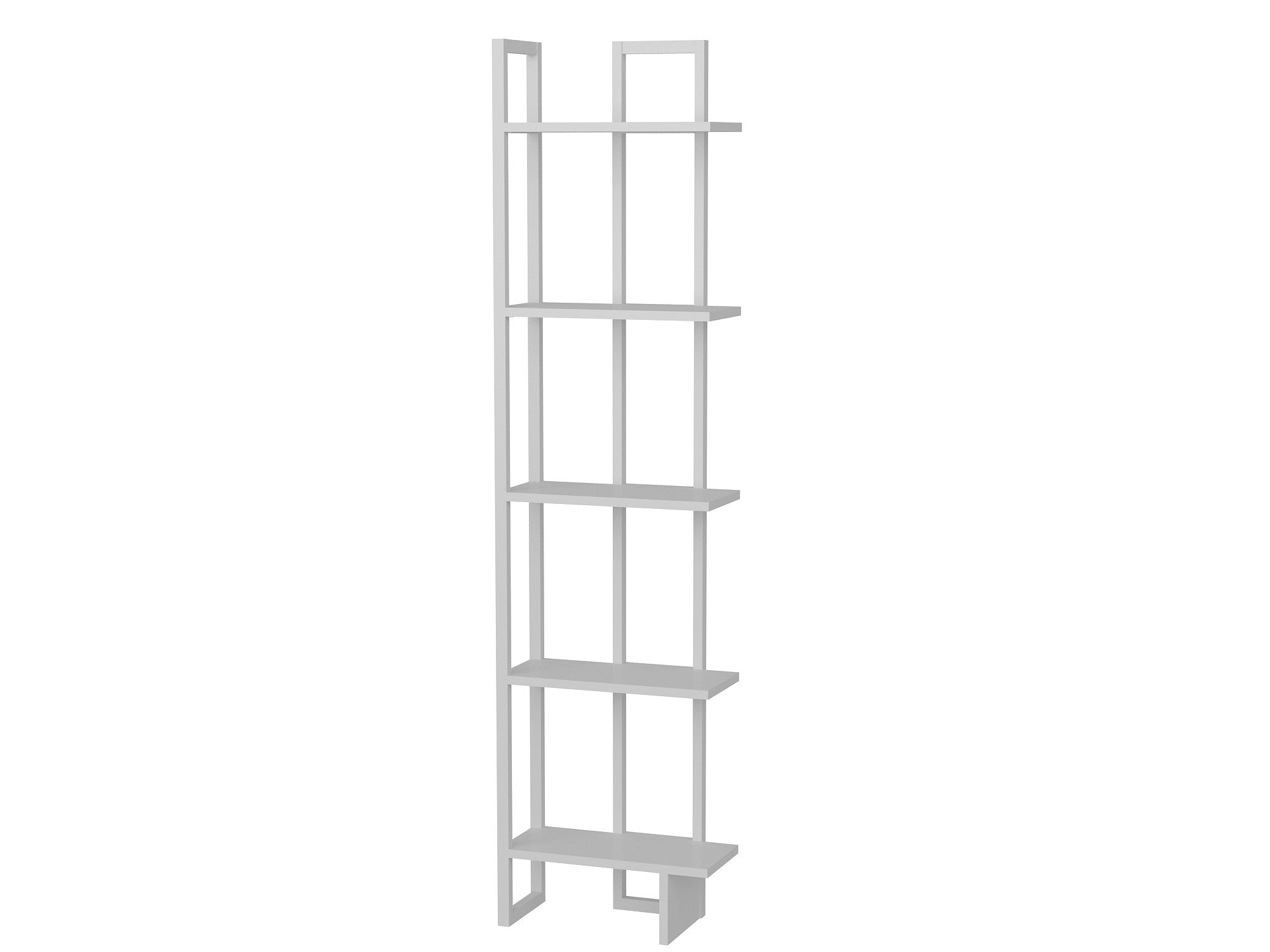 Polica za knjige Alice - White, White | AG-vitahome.hr