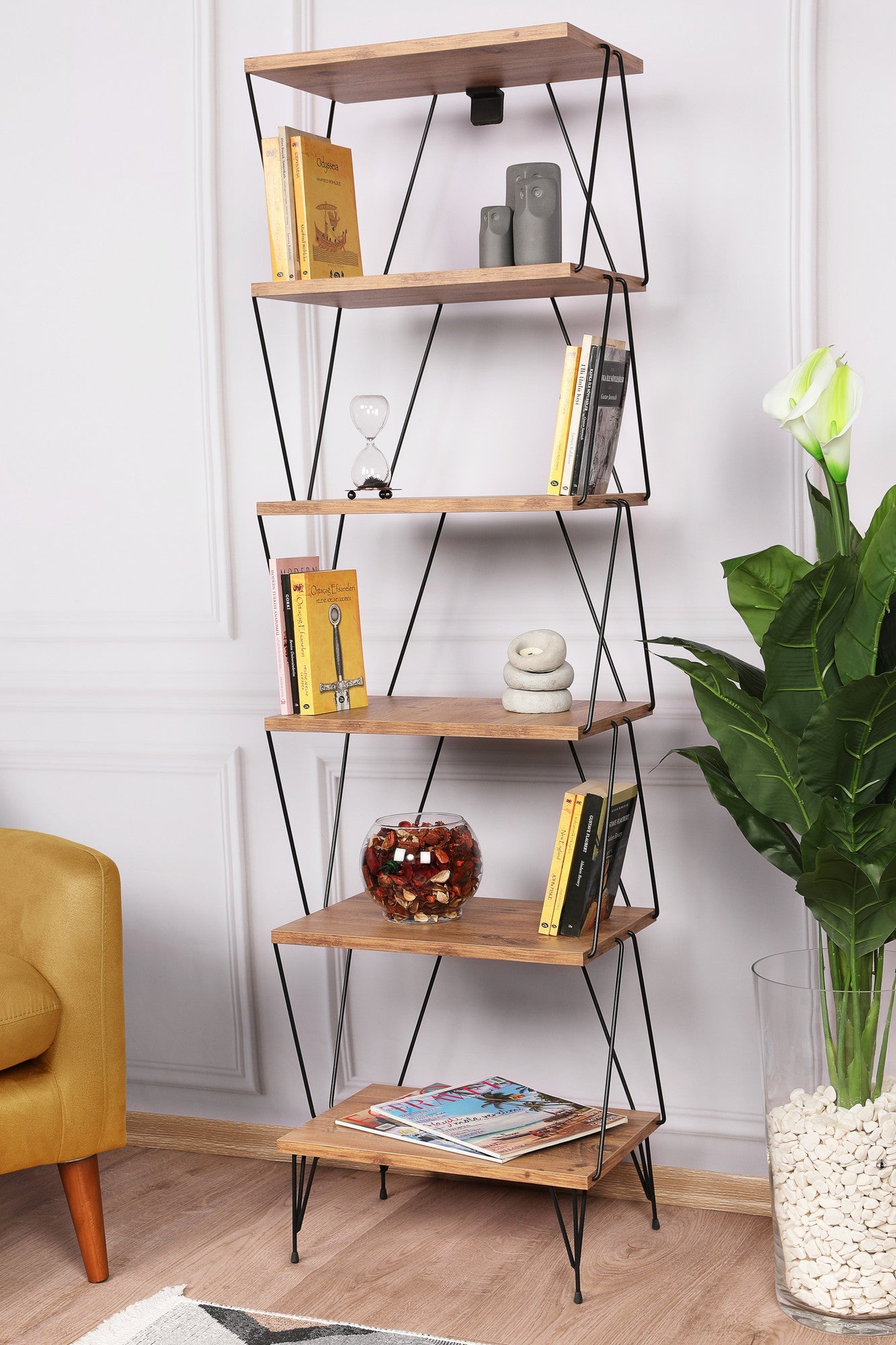 Polica za knjige Balaban - Pine | AG-vitahome.hr