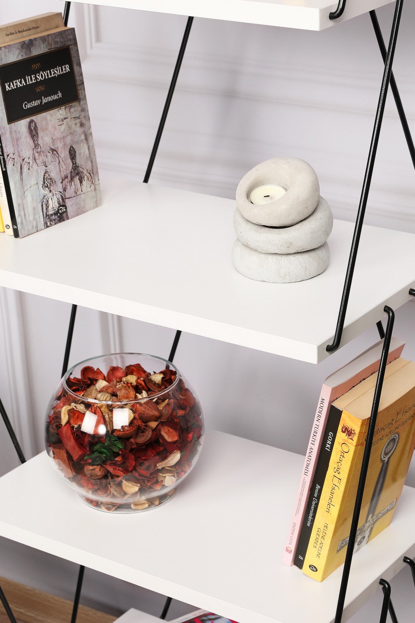 Polica za knjige Balaban - White | AG-vitahome.hr