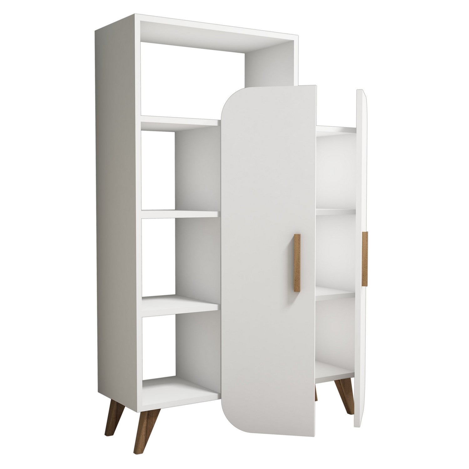 Polica za knjige Form - White | AG-vitahome.hr