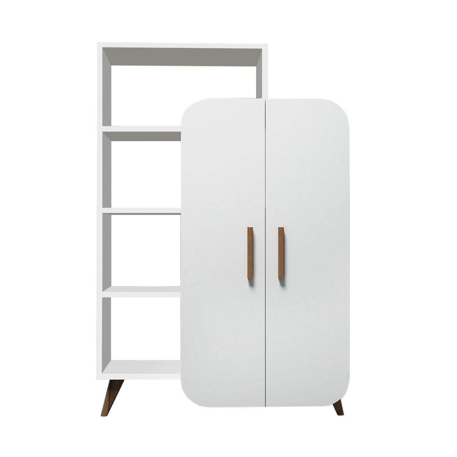 Polica za knjige Form - White | AG-vitahome.hr