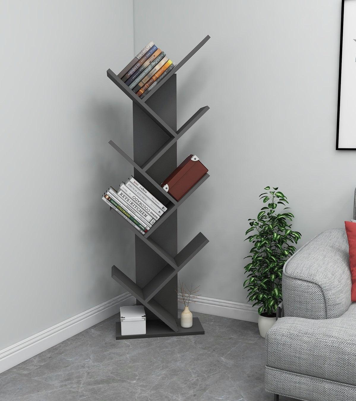 Polica za knjige Hitit - Anthracite | AG-vitahome.hr