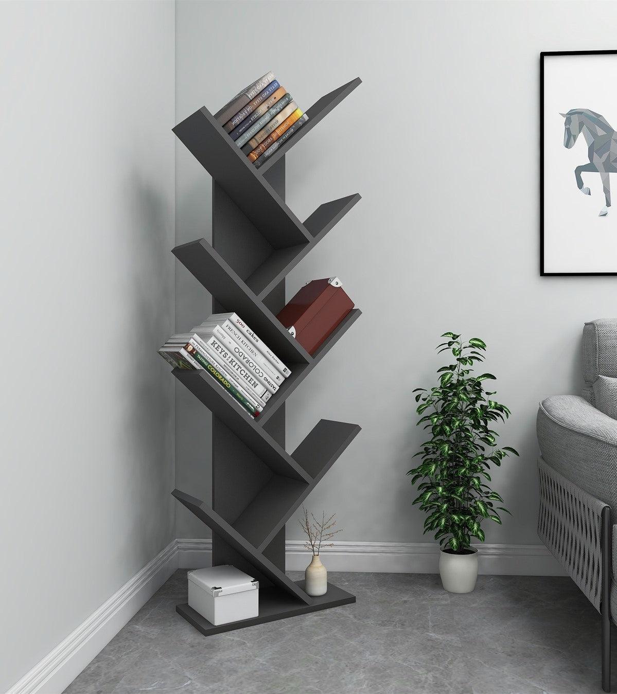 Polica za knjige Hitit - Anthracite | AG-vitahome.hr