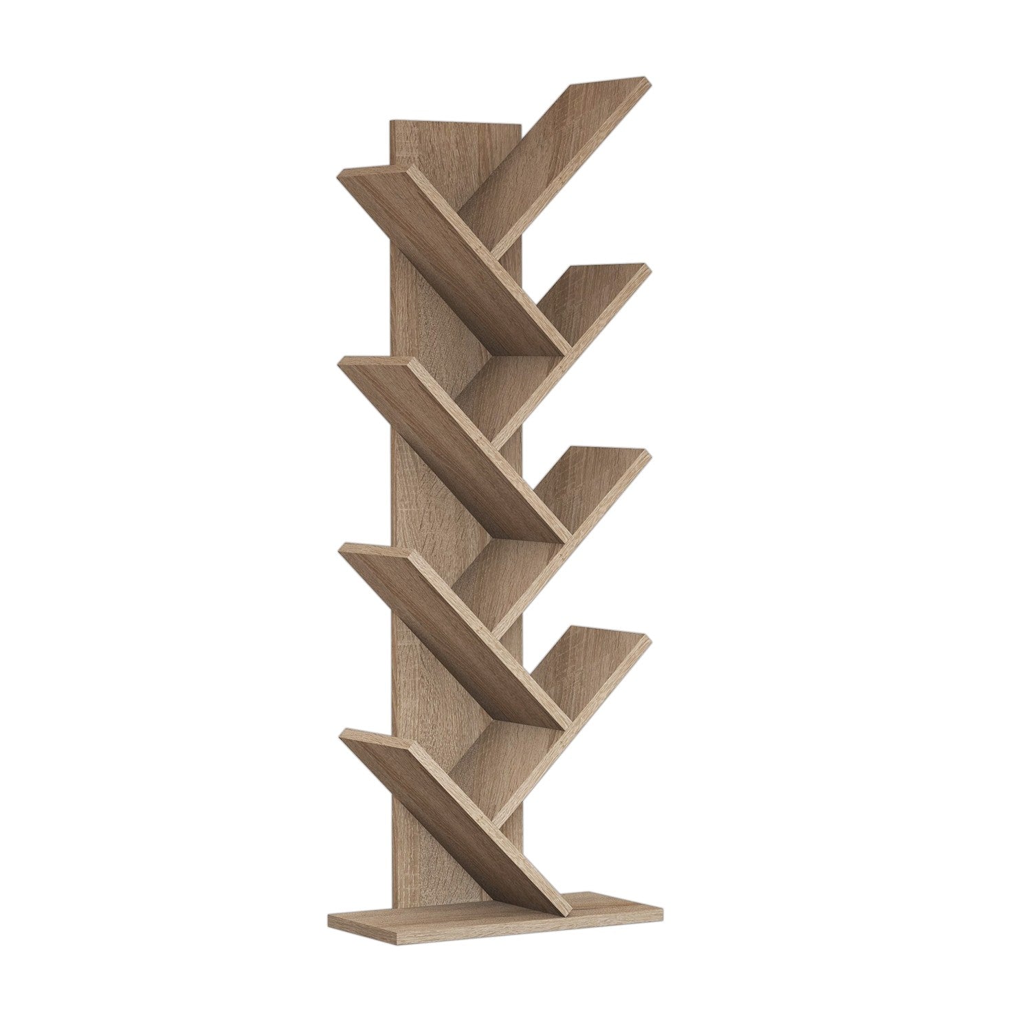 Polica za knjige Hitit - Walnut | AG-vitahome.hr