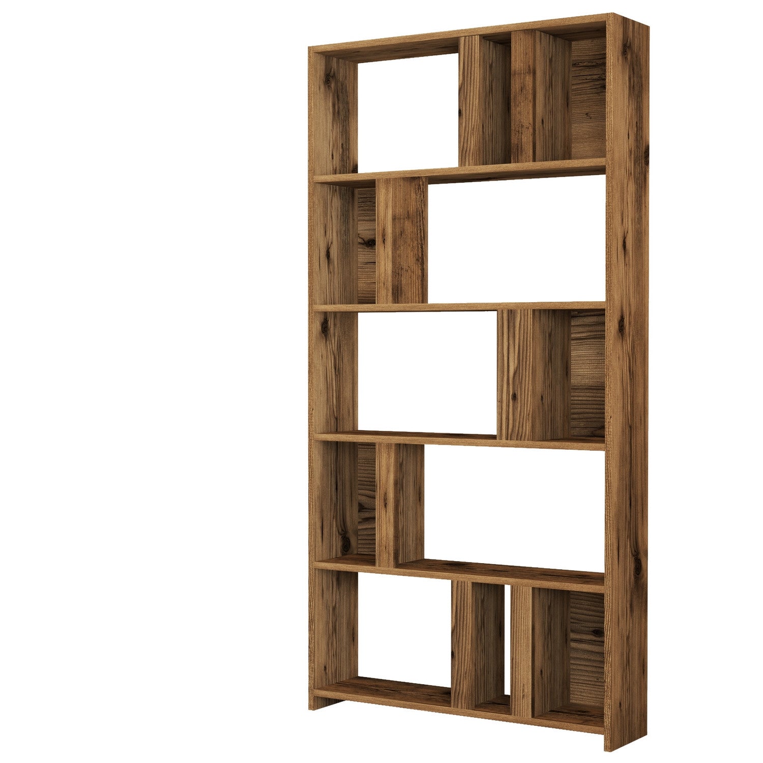 Polica za knjige Lima - Walnut | AG-vitahome.hr
