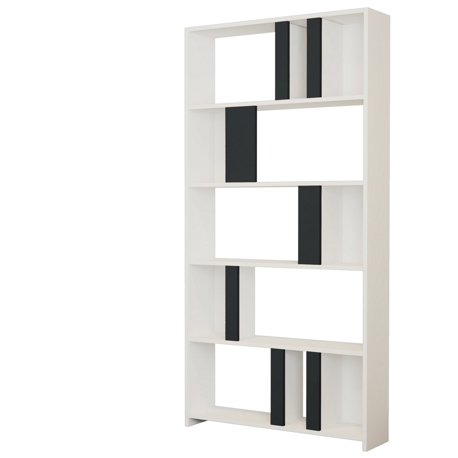 Polica za knjige Lima - White, Anthracite | AG-vitahome.hr