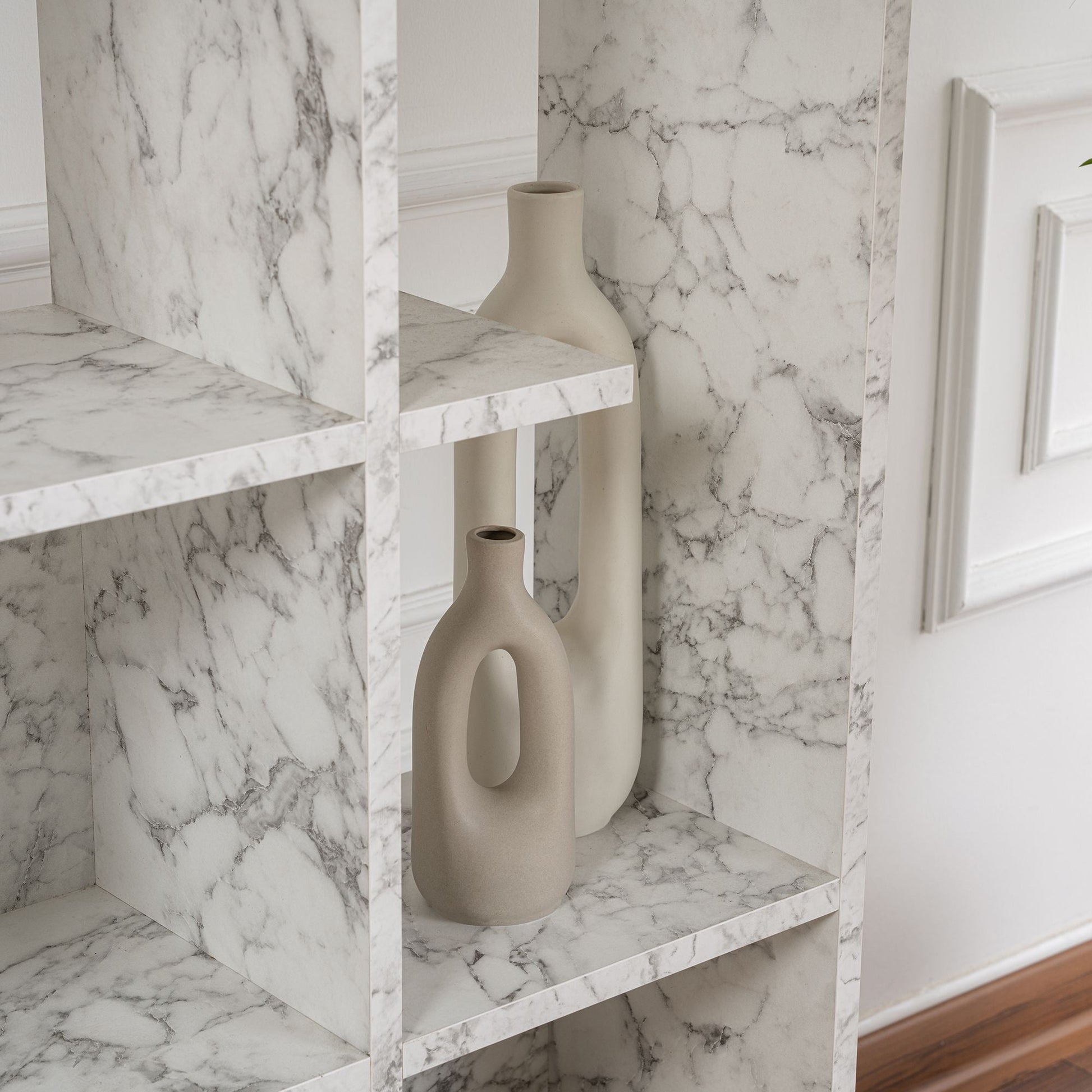 Polica za knjige Manco - Carrara Marble | AG-vitahome.hr
