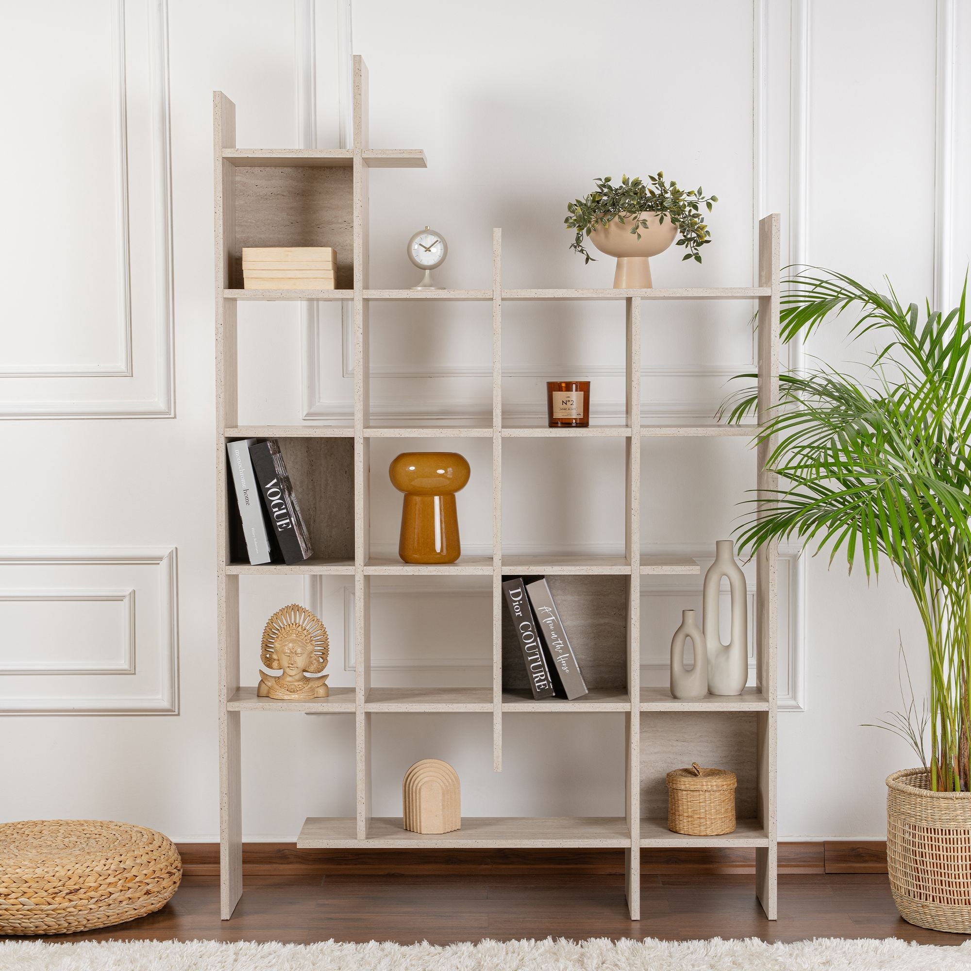 Polica za knjige Manco - Travertine | AG-vitahome.hr