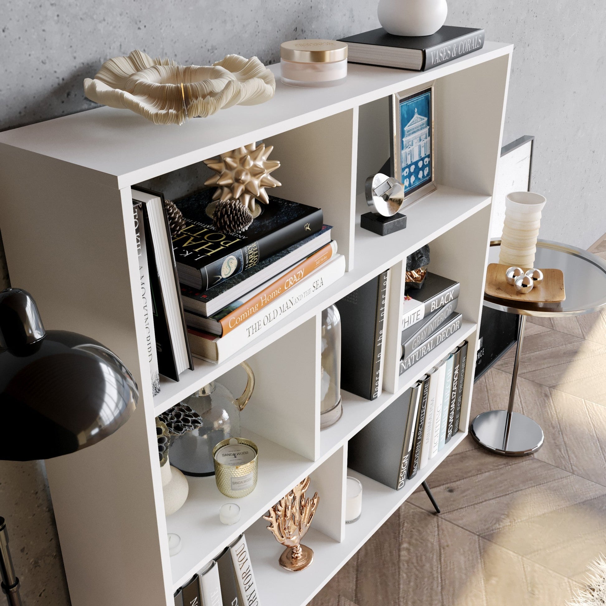 Polica za knjige Mistico - White | AG-vitahome.hr
