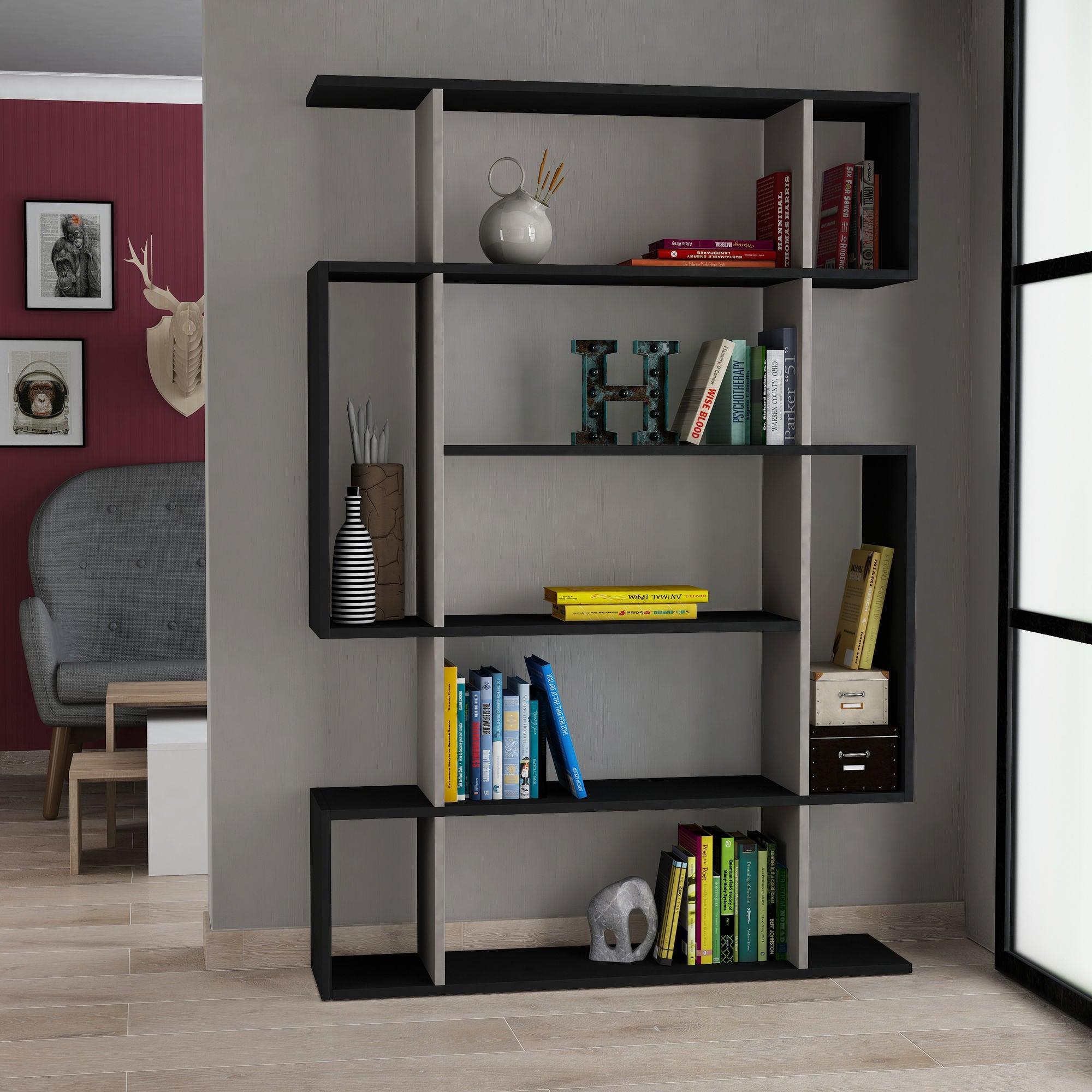 Polica za knjige Mito - Anthracite, Light Mocha | AG-vitahome.hr