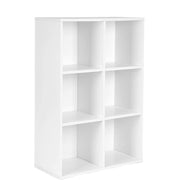 Polica za knjige na 3 razine 65,5 x 30 x 97,5 cm, bijela | VASAGLE-vitahome.hr