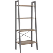 Polica za knjige, polica za odlaganje na 4 razine 56 x 34 x 136 cm | Vasagle-vitahome.hr